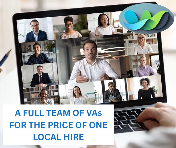 A full suite of virtual assistants in Australia for the price of one local hire